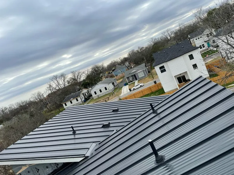 Standing seam metal roof panels with vents for Skylight Repair in Leisure City